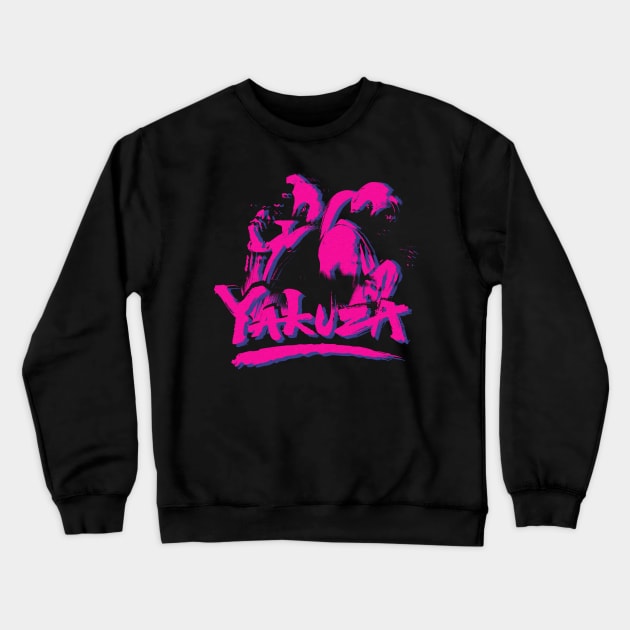 Neon Yakuza Crewneck Sweatshirt by YakuzaFan